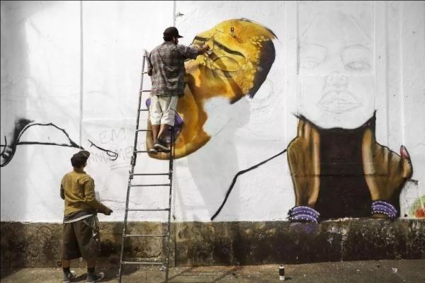 巴西涂鸦——美好未来的憧憬